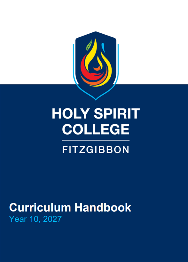 Year 10 2027 Handbook cover